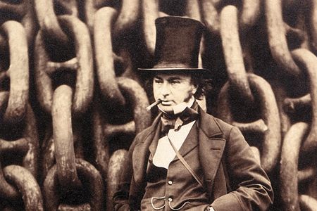 Oversize expectations: The Great Eastern vessel was supposed to cap the career of its ill-fated designer, Isambard Kingdom Brunel (before the huge ship’s launching chains).