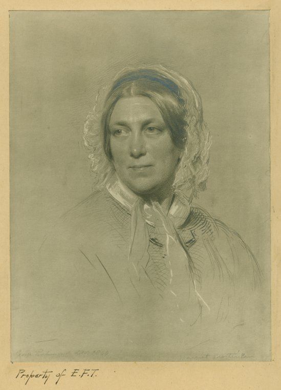 Martineau in her later years, as painted by artist George Richmond