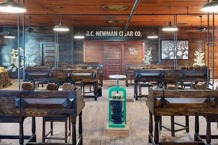 Just over 150 employees handcraft 12 million cigars a year from the historic J.C. Newman Cigar Company. 