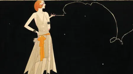 “Where there’s smoke there’s fire” by Russell Patterson, 1920s