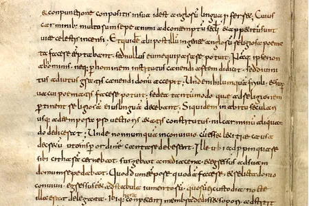 The page of the&nbsp;manuscript in Rome that contains &ldquo;Caedmon&rsquo;s Hymn&rdquo;
