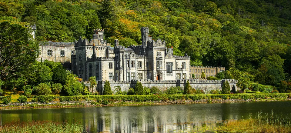  Connemara's Kylemore Castle, once an abbey and school  