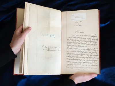 The handwritten manuscript of&nbsp;The Sign of the Four,&nbsp;Arthur Conan Doyle&#39;s second Sherlock Holmes novel