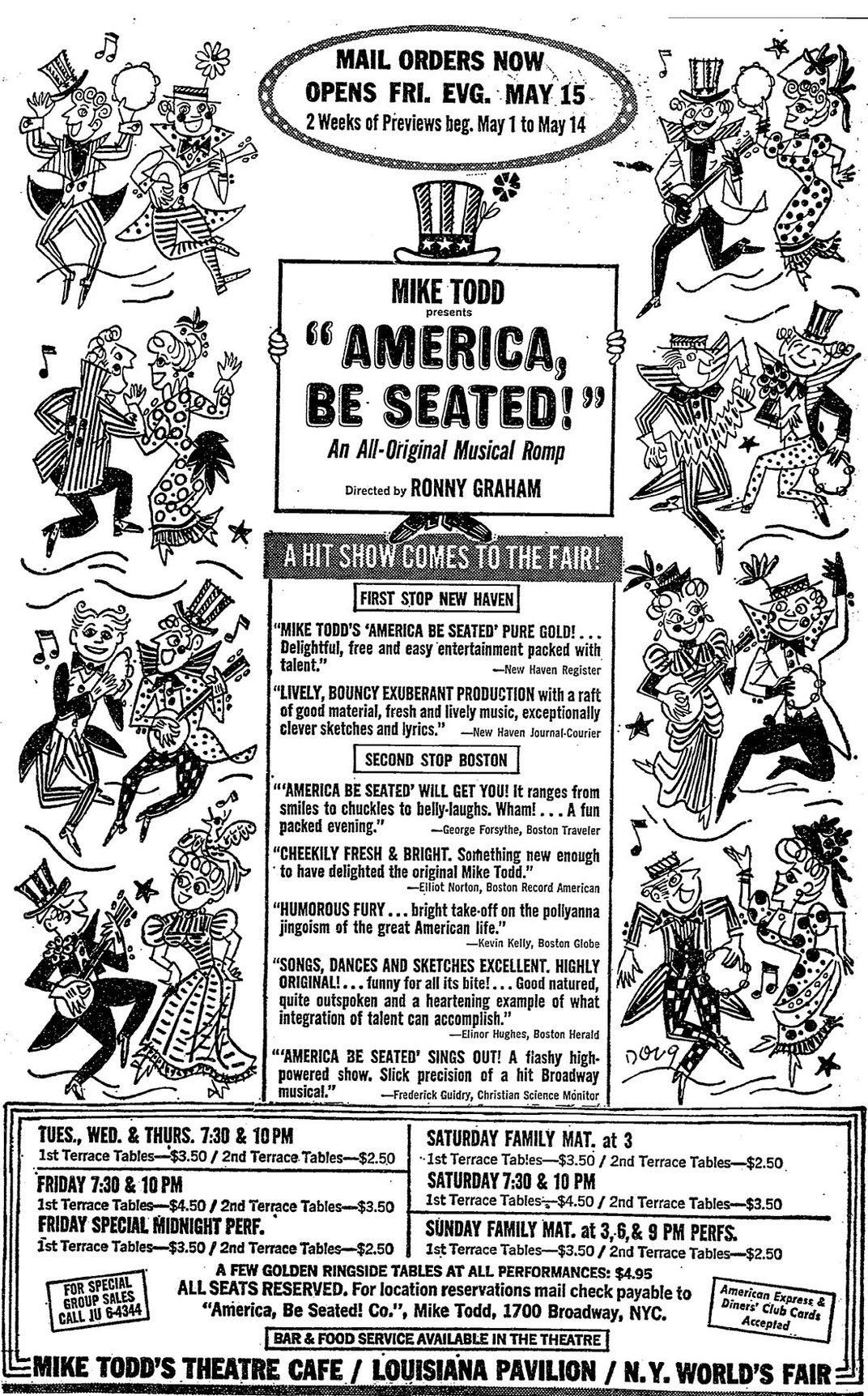 America Be Seated Ad