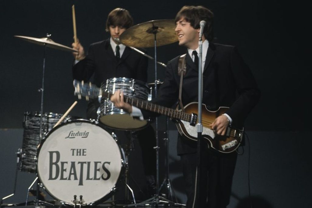 Paul McCartney Playing Bass