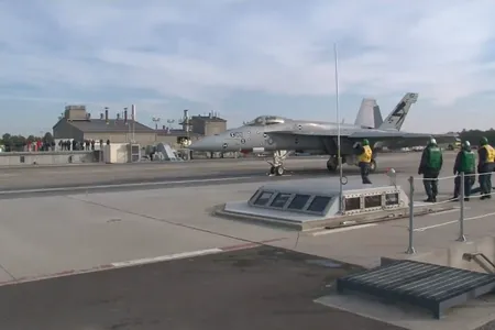 Navy Tests Electromagnetic Aircraft Launch System (EMALS)