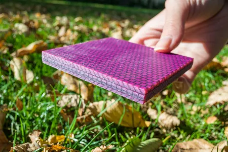 The orientation of the layers in this protective composite material were inspired by the queen conch shell