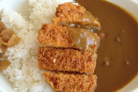 Japanese-style katsu curry