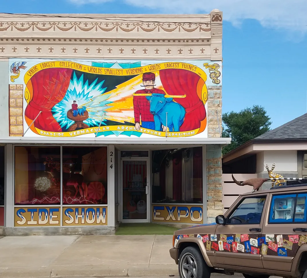 One Artist's Colossal Quest to Share Her Love of Roadside Americana