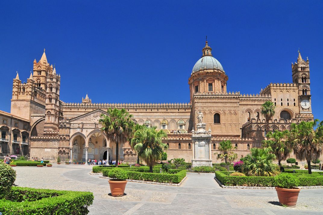 The World Heritage-listed cathedral of Palermo, Sicily