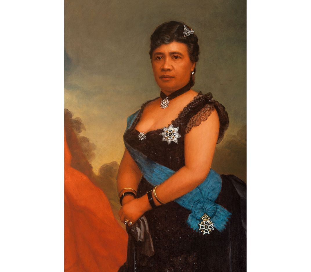 Portrait of Queen Lili‘uokalani, William F. Cogswell, 1892