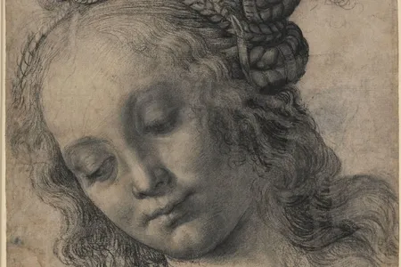 Andrea del Verrocchio, "Head of a Woman With Braided Hair," c. 1475-1478