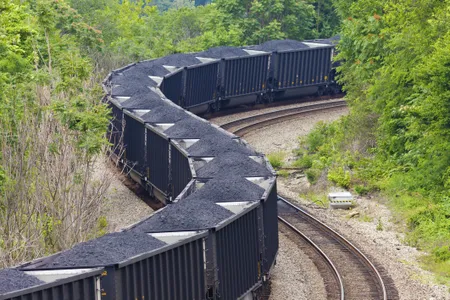 Across the United States, around 70 percent of coal travels by rail.