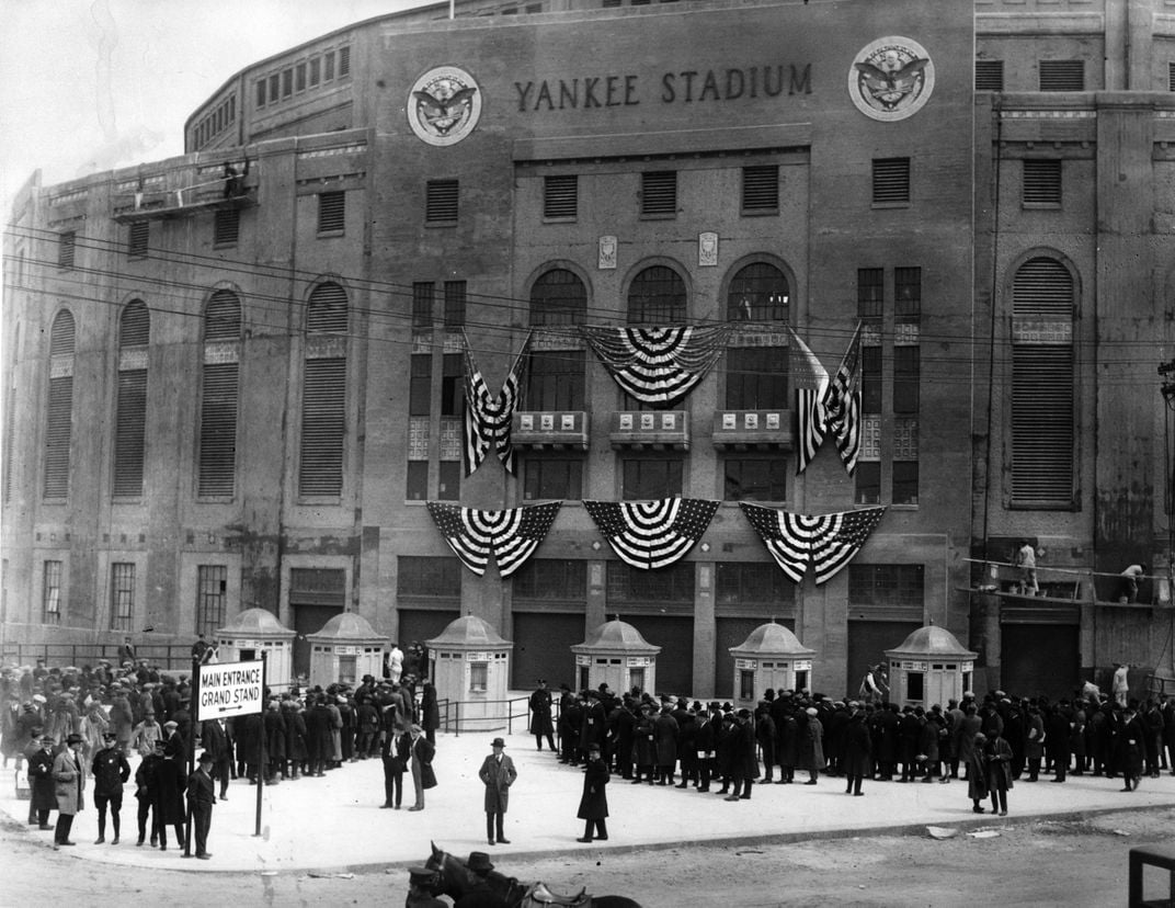 Main Entrance, Opening Day, April 18, 1923
