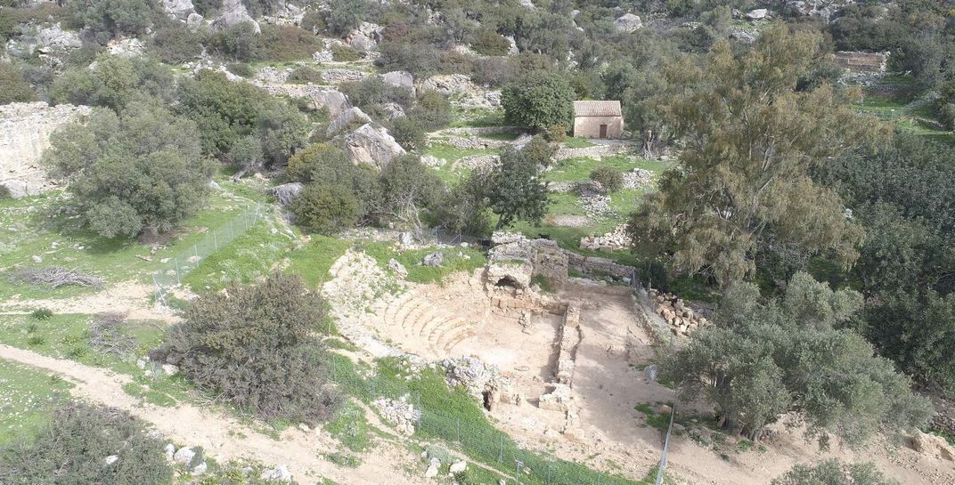 Odeon in Crete