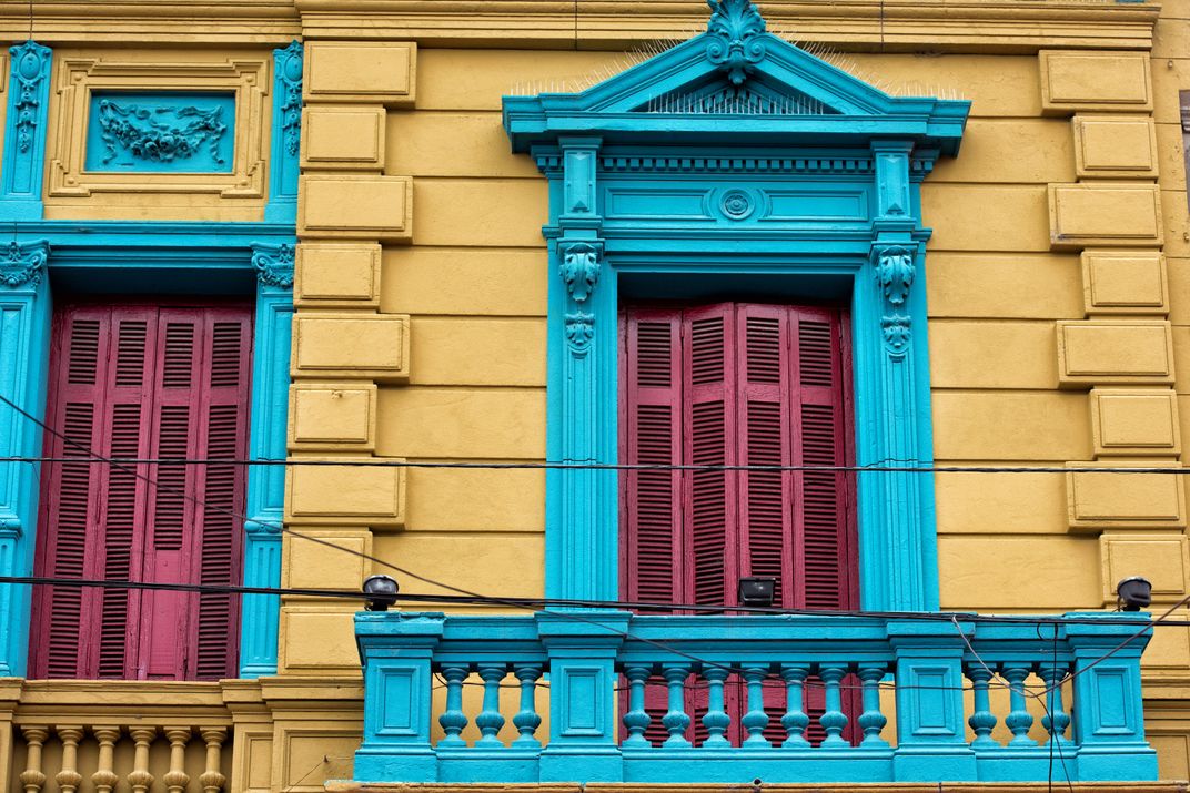 Colorful neighborhood of La Boca, Buenos Aires
