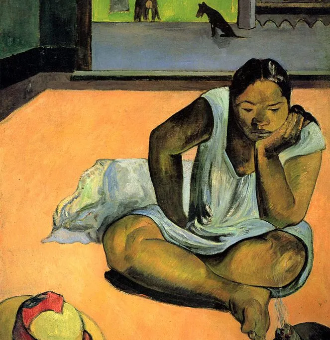 Brooding Woman