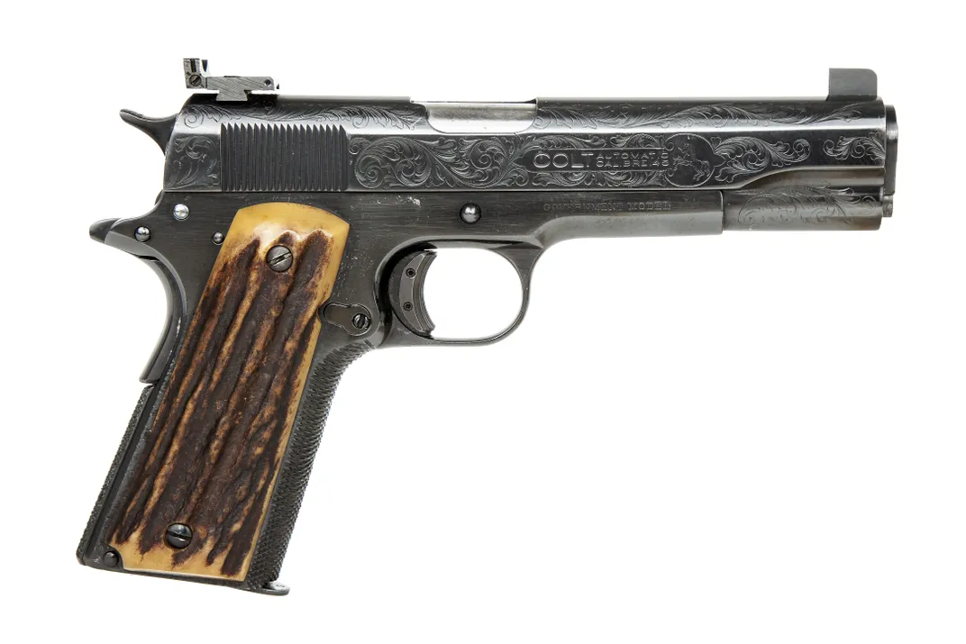 Capone's favorite Colt .45 semi-automatic pistol
