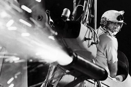 In You Only Live Twice, Sean Connery flies an autogyro souped up with missiles, machine guns, and flame-throwers.