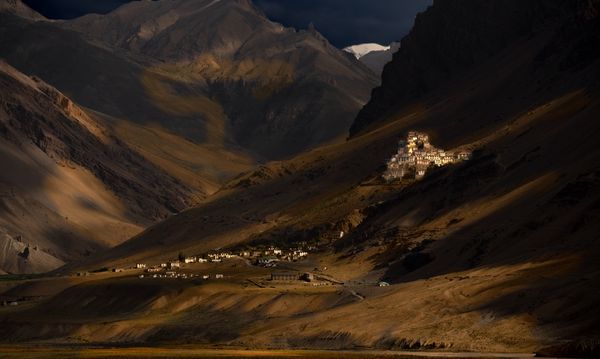 Key Monastery, Spiti. at dawn thumbnail
