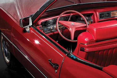 Rock legend Chuck Berry drove his 1973 Cadillac 
Eldorado onto a St. Louis stage in Hail! Hail! Rock ’n’ Roll, a 1987 documentary.