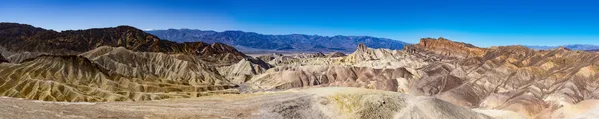 Zabriskie Point Panorama in Death Valley National Park thumbnail