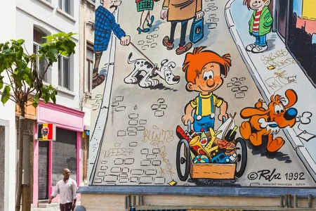 The Boule & Bill comic by Jean Roba