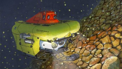 Inside the Nerve-Racking Dive to an Active Submarine Volcano