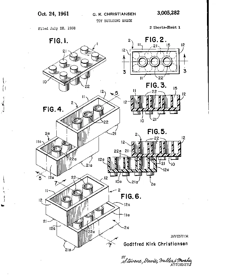 How Lego Patents Helped Build a Toy Empire, Brick by Brick