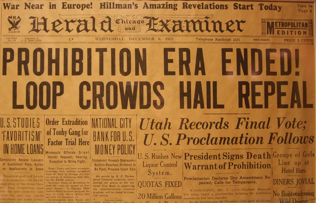 Prohibition headline