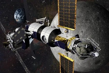 A future scene in cislunar space: The new high ground?