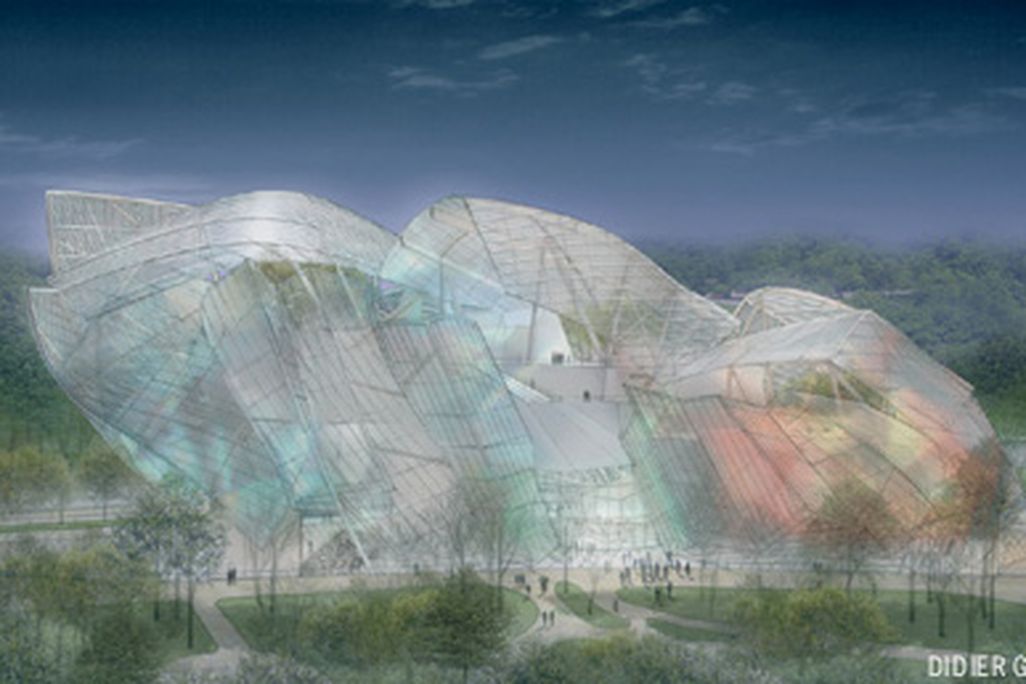 Frank Gehry's Louis Vuitton design