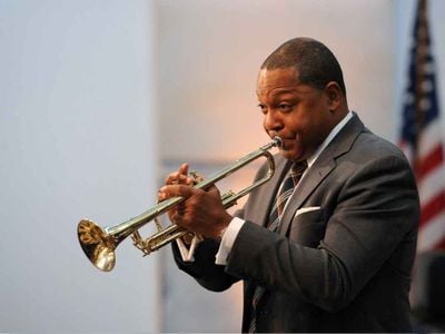 Louis Armstrong's historic trumpet was a "great playing" instrument, says Wynton Marsalis, after his performance last Fall at the Smithsonian.