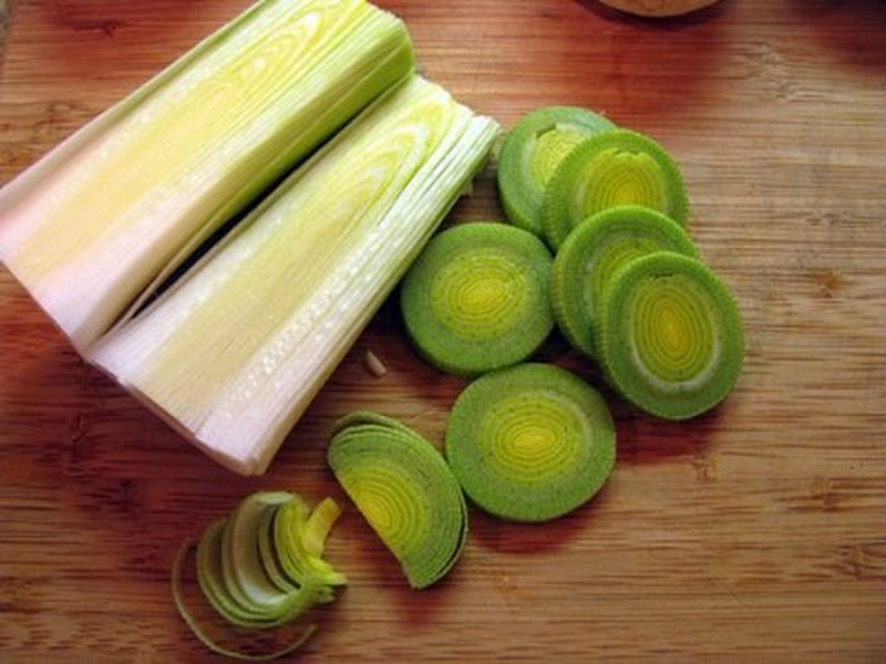 Shredded Potato Cake with Leeks and Cheese - New England