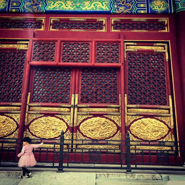 Young Girl at the Forbidden City thumbnail