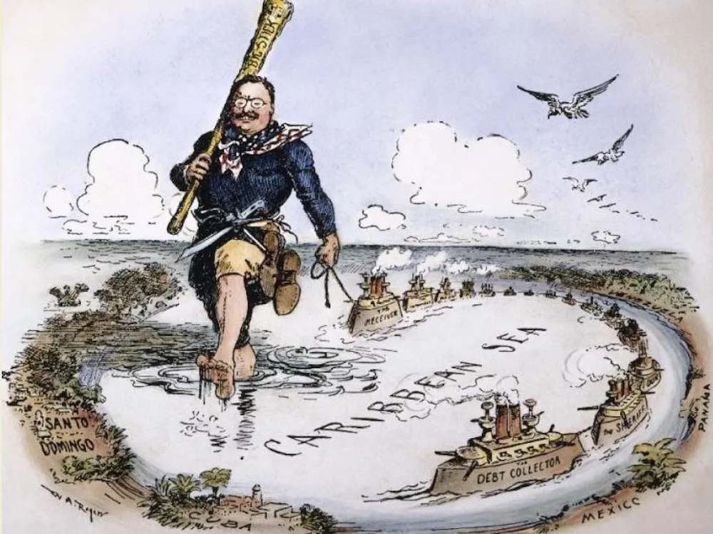 Theodore Roosevelt and his Big Stick in the Caribbean (1904)