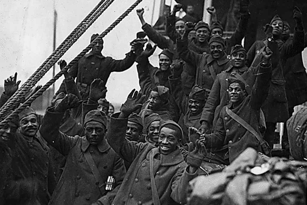 Members of the 369th [African American] Infantry
