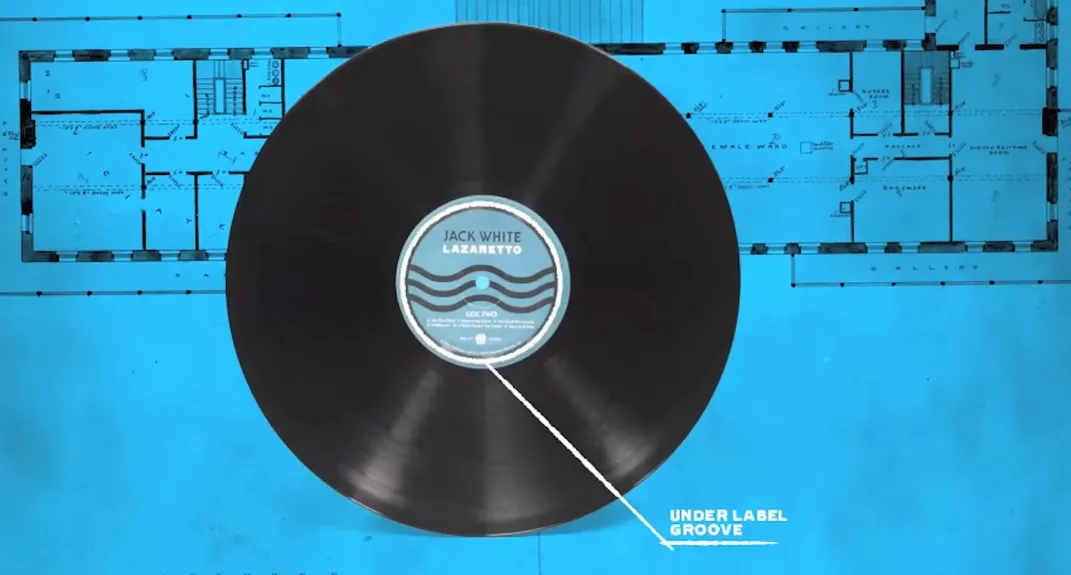 Jack White's innovative Lazaretto "Ultra LP"