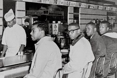 After being refused service at a Greensboro, North Carolina Woolworth's, four African-American men launched a protest that lasted six months and helped change America.