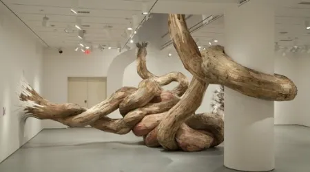 Henrique Oliviera's "Bololô," on display in the "Artists in Dialogue 2" exhibition.