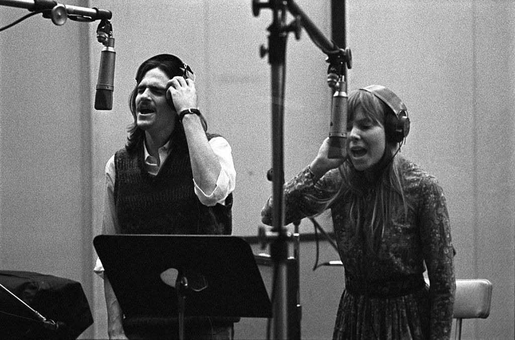 Joni Mitchell and James Taylor