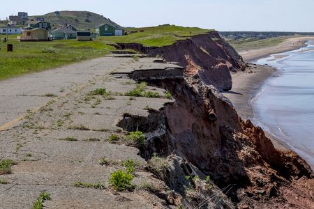 Quebec&rsquo;s Magdalen Islands in the Gulf of St. Lawrence are at the mercy of rising sea levels and increasing storm surges. The fragile dunes, lagoons, marshes, and sandstone cliffs are all at risk of being lost.