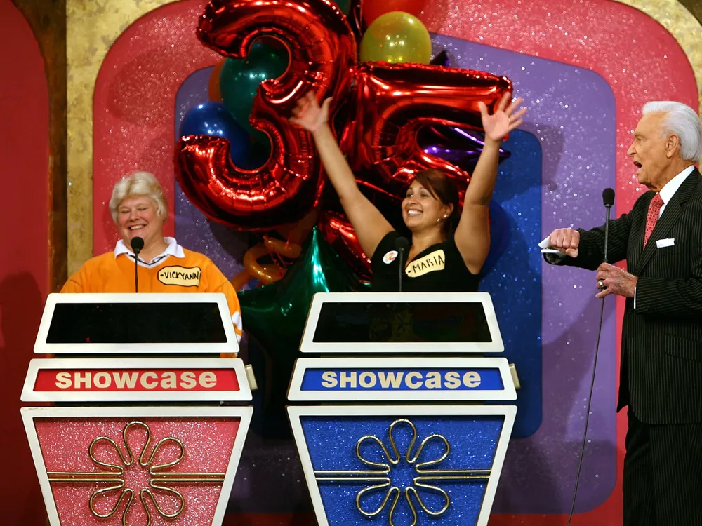 Bob Barker on the Price Is Right