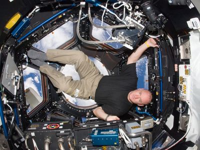 Kelly last lived on the space station—for a mere five months—in 2010-11.