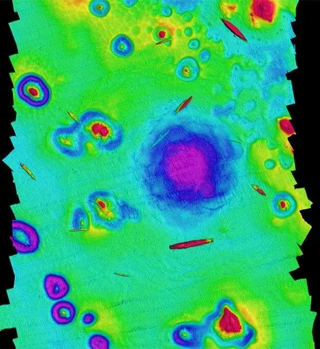 Bombed Seafloor
