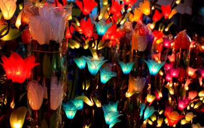 Lamps at the Chiang Mai market