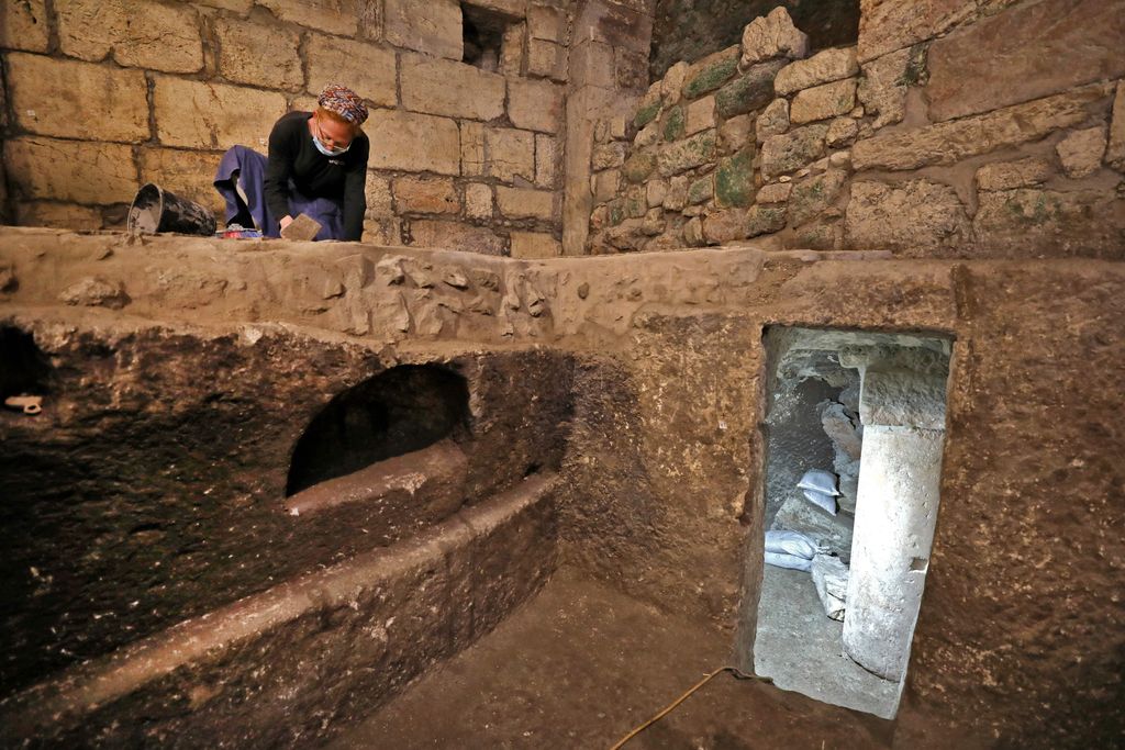 Subterranean chambers in Jerusalem
