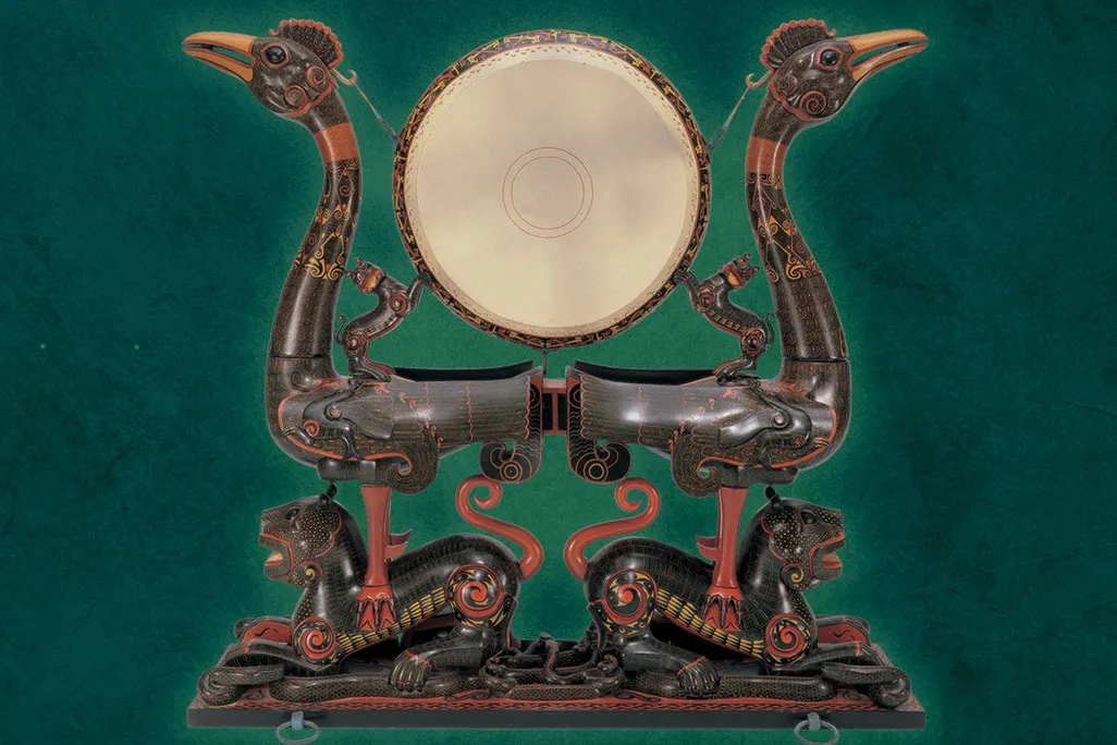 painted drum