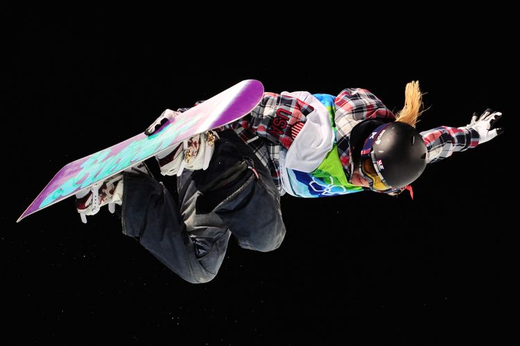 Hannah Teter, snowboard halfpipe