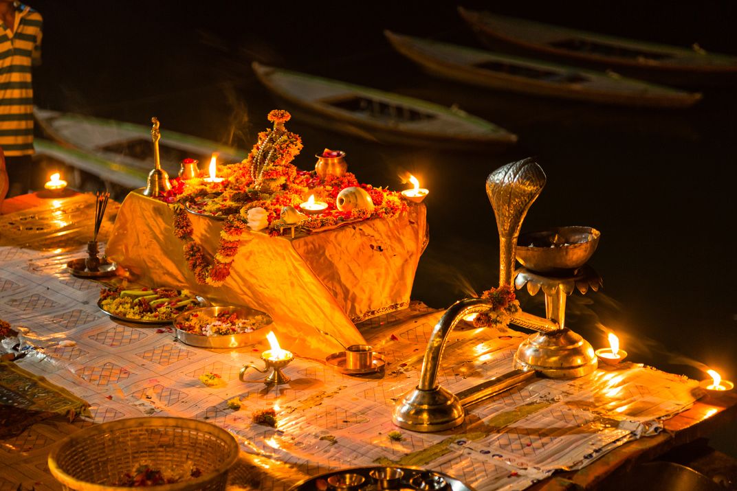 Ceremony essentials, Varanasi